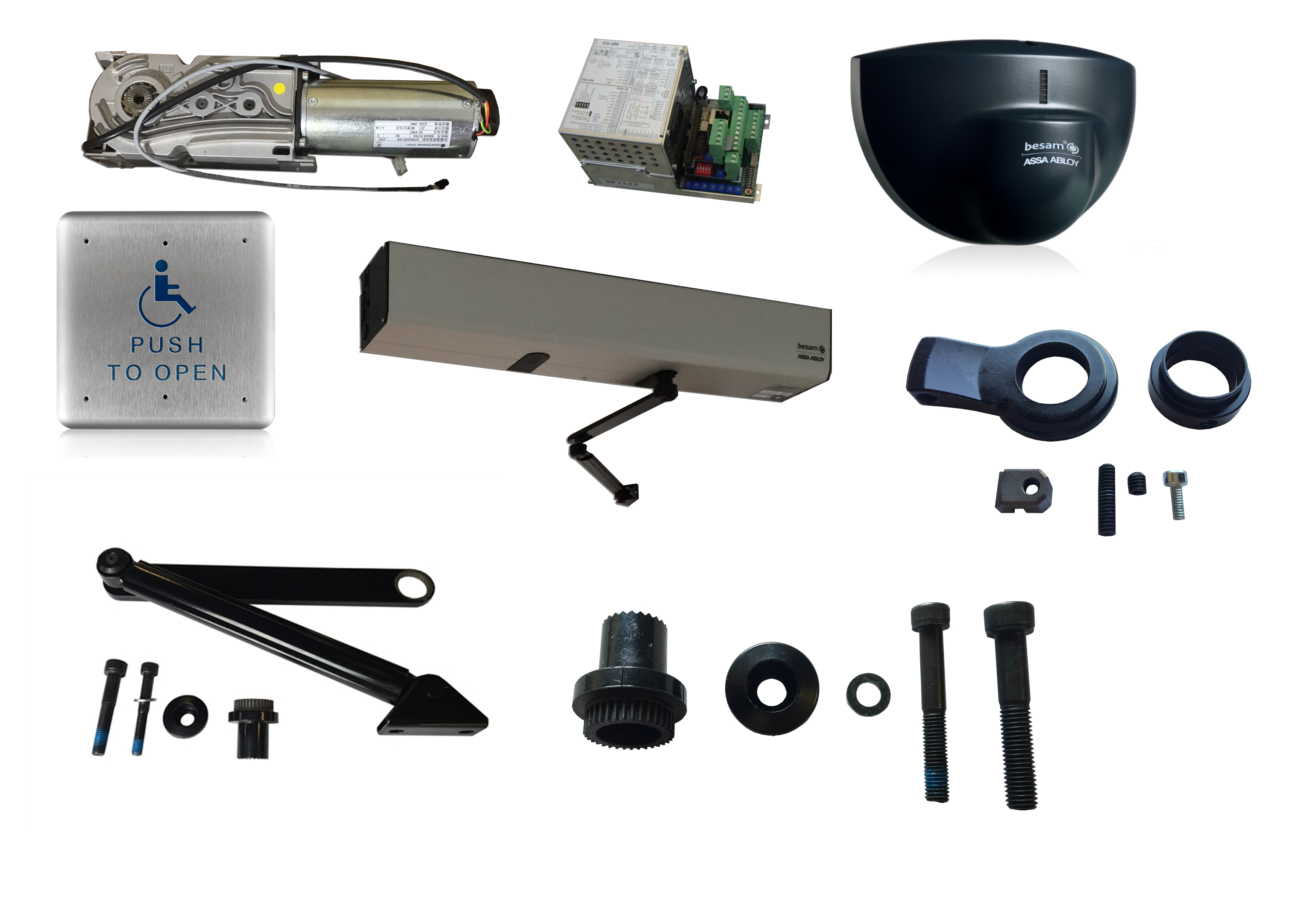 Besam SW200i Surface Mounted Automatic Swing Door Parts | Www ...